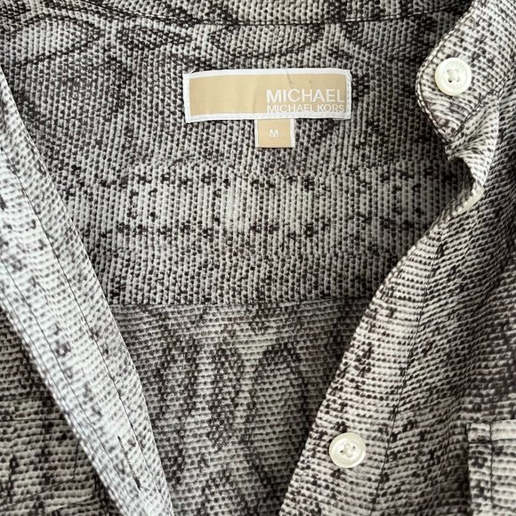 Michael Kors Snake Print Blouse - Picture 3 of 8
